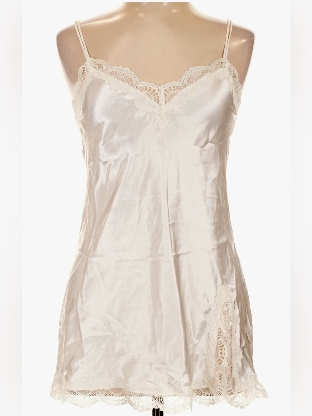 In Bloom by Jonquil white satin camisole